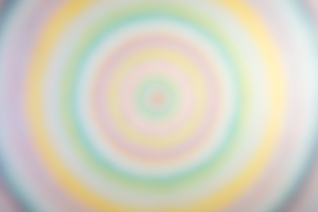 Circular stacked many bands And Many colors, blurred for backgrounds.の写真素材