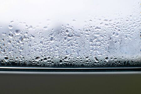 Condensation on the window due to inoperative ventilation