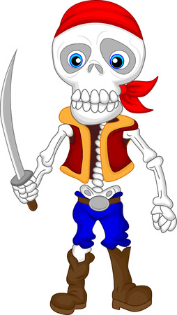 pirates cartoonのイラスト素材