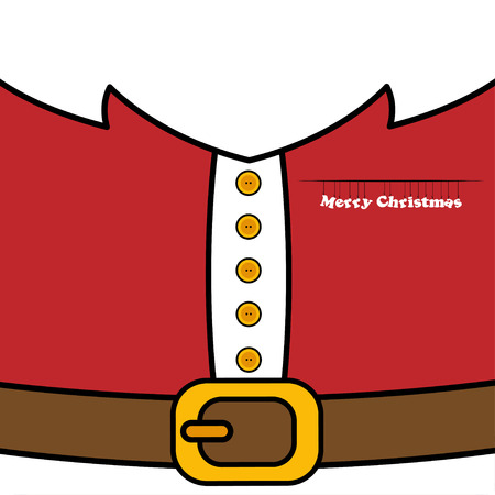Close up of Santa Claus for your designのイラスト素材