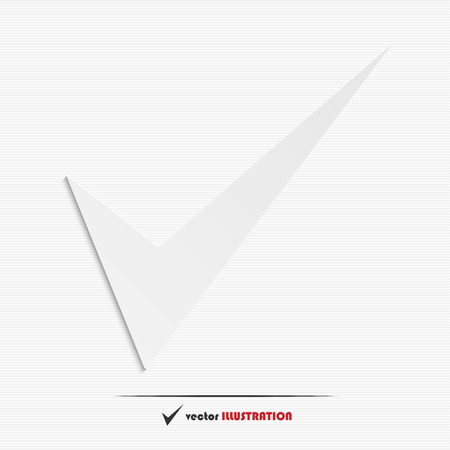 Abstract check mark web icon for your designのイラスト素材