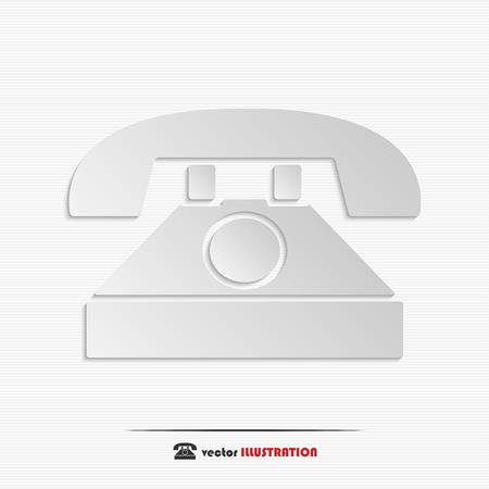 Abstract phone web icon for your designのイラスト素材