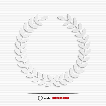 Abstract wreath web icon for your designのイラスト素材