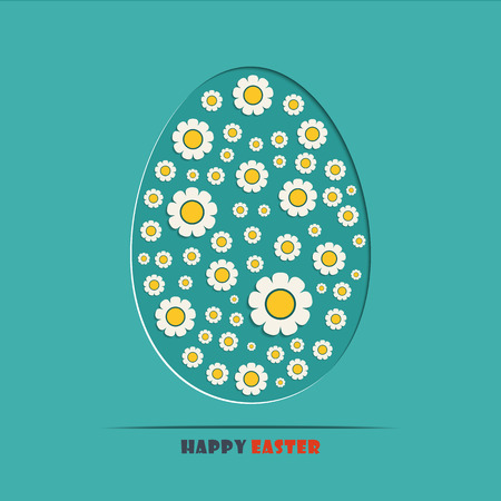 Vector illustration of an abstract easter background for your designのイラスト素材