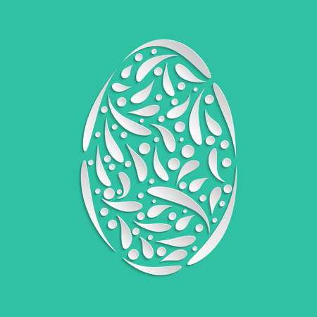 Vector illustration of an abstract easter background for your designのイラスト素材