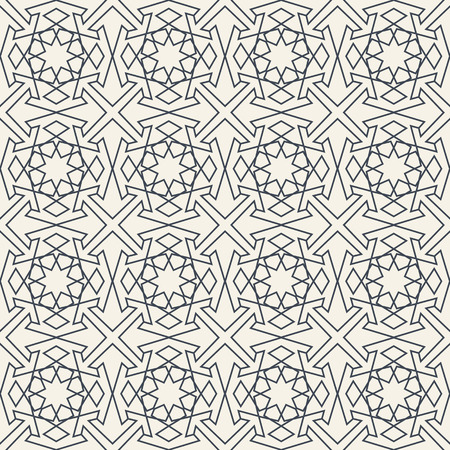 Abstract seamless geometric islamic wallpaper pattern for your designのイラスト素材