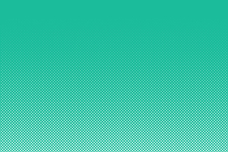 Abstract dotted background. White dots on turquoise background. Vector illustration of abstract polka dots pattern for your designのイラスト素材