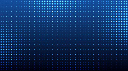 Glowing halftone dots pattern. Abstract neon led lights background for your designのイラスト素材