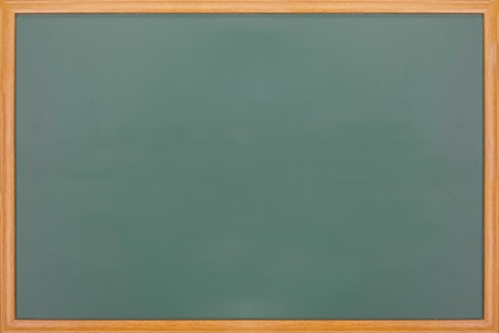 New blank blackboard with wooden frameの写真素材