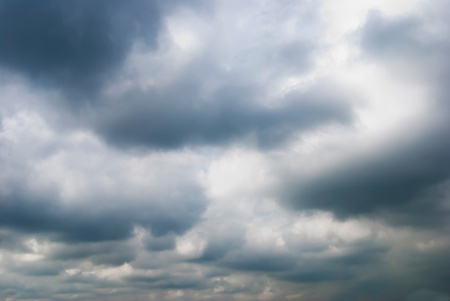 Cloudy sky full of deep grey clouds. Storm is coming. Cloudy sky full of deep grey clouds. Storm is coming.