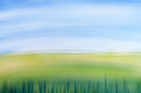 Spring field concept, watercolor design with stylized as background  Art is created and painted by photographer の写真素材