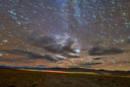 These photos were taken in Tibet, Chinaの写真素材