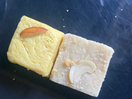 Coconut soap on a black background.