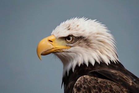 American Bald Eagle (Haliaeetus leucocephalus)の写真素材