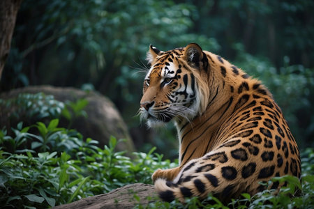 Sumatran tiger (Panthera tigris sumatrae)