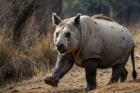 White rhinoceros (Ceratotherium simum)