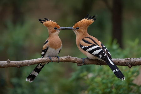 Eurasian Hoopoe (Upupa epops)の写真素材