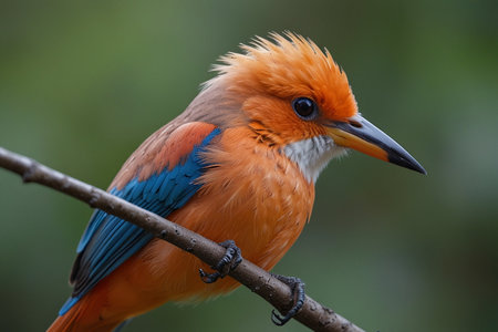 White-throated Kingfisher (Halcyon smyrnensis)の写真素材