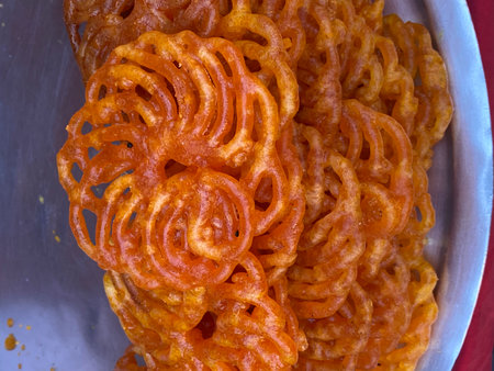 Traditional turkish delight lokum on display at the bazaar