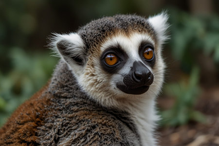 Ring-tailed lemur (Lemur catta) portrait