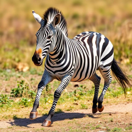 Zebra in Chobe National Park, Botswana, Africa.