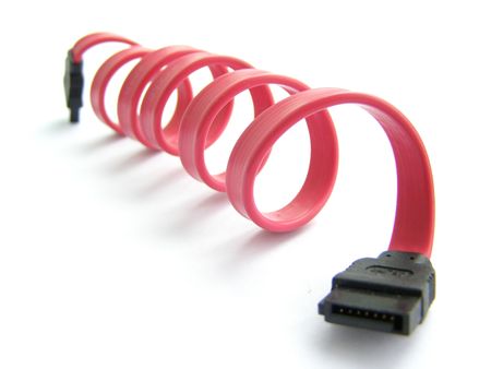 Serial ATA cable connetor.の写真素材