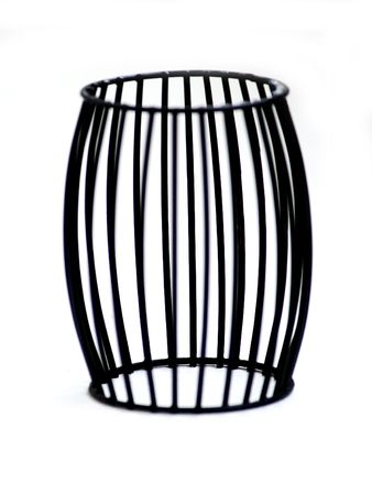 Cage. A visual deceit. Not clear zone of focus.の写真素材