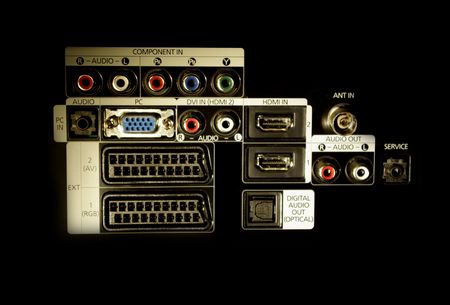  	HDMI. high definition tvの写真素材