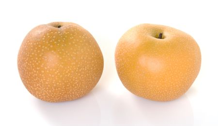 Two Orange Pearsの写真素材