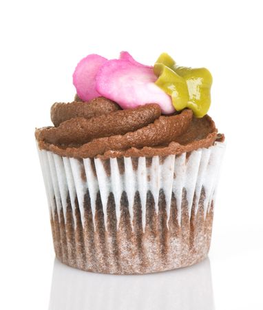 Mini two bite cupcakes are in because you can enjoy the taste without breaking your diet.の写真素材