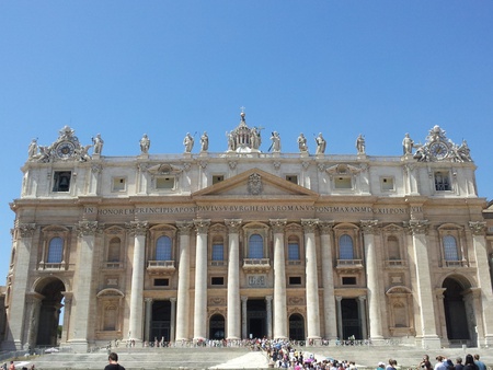 St. Peter's Basilica romeのeditorial素材