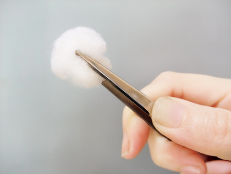 absorbent cottonの写真素材