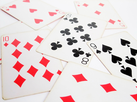 Playing cardsの写真素材