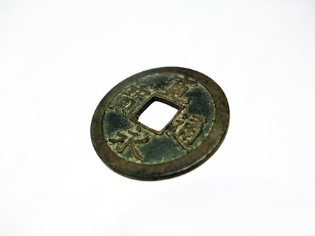 Old coinの写真素材