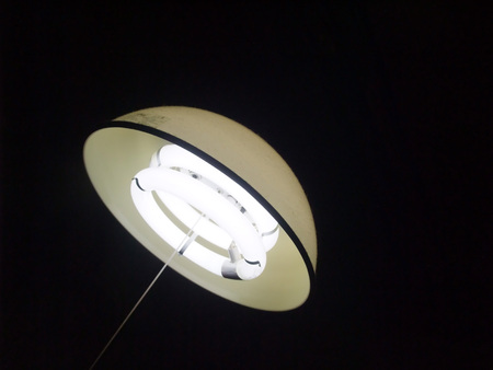 This is a light.の写真素材