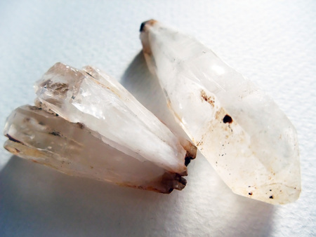 Crystal rude ore