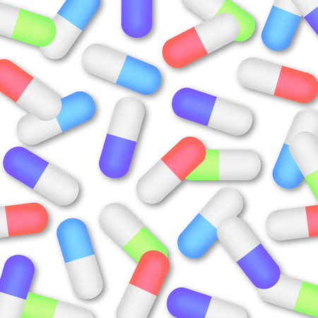 Capsular backgroundの写真素材