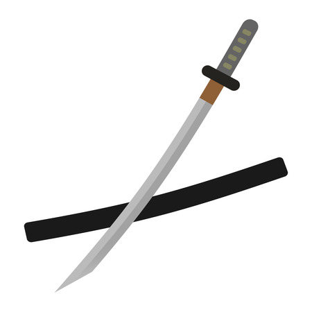 Japanese swordの写真素材