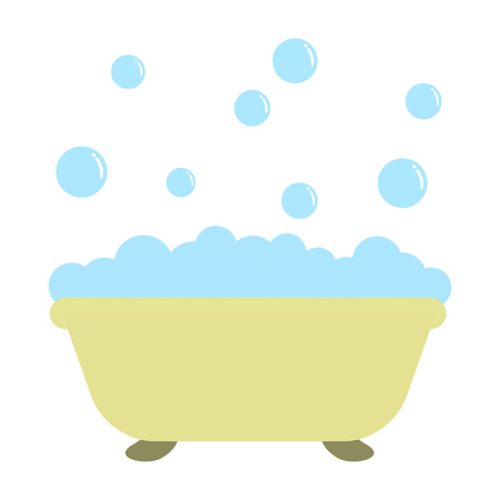 Babble bathの写真素材