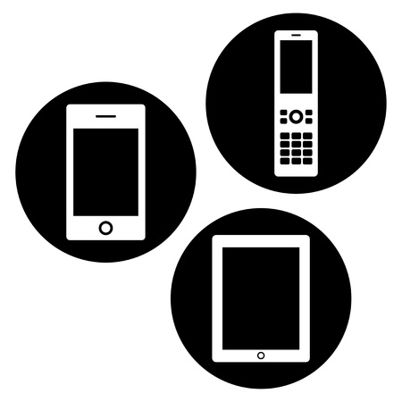 Mark of digital equipmentの写真素材