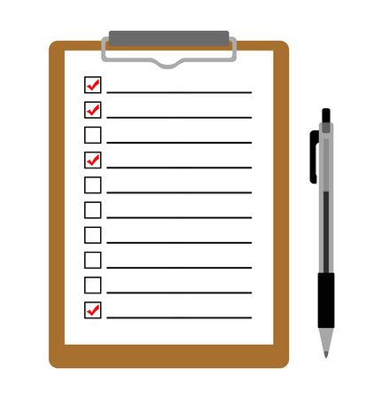 Questionnaire formの写真素材