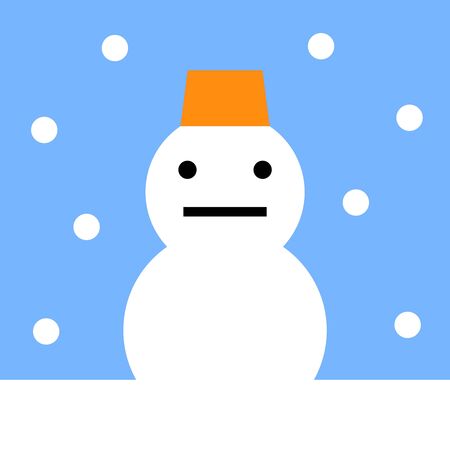 Snowmanの写真素材