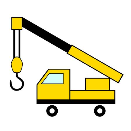Crane truckの写真素材