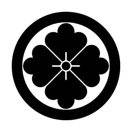 Floral emblemの写真素材