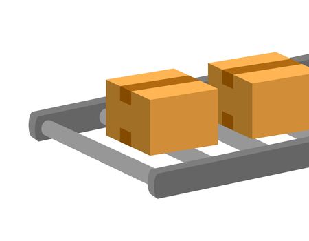 Roller conveyorの写真素材