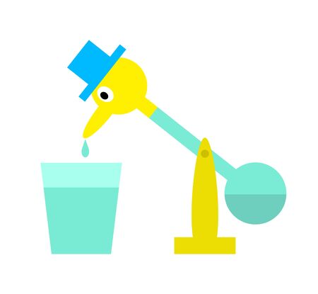 Toy birdの写真素材