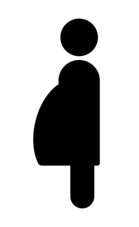 The Woman's Pictogramの写真素材