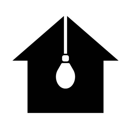 Electric mark in a houseの写真素材
