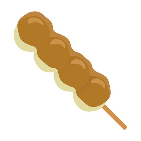 Skewered sweet dumplingsの写真素材