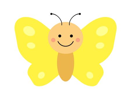 The character of the butterflyの写真素材